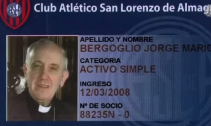 obra-do-acaso?-idade-e-hora-da-morte-do-papa-correspondem-ao-numero-de-socio-do-san-lorenzo