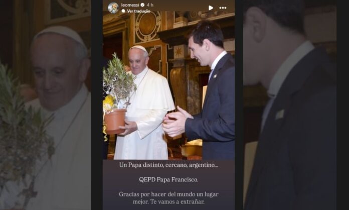 cbf,-messi-e-infantino:-veja-as-homenagens-do-mundo-do-esporte-para-o-papa-francisco