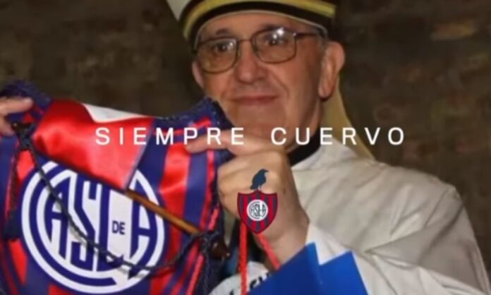 san-lorenzo-faz-video-de-despedida-para-papa-francisco:-‘juntos-pela-eternidade’