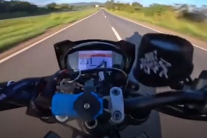 video:-motociclista-chega-a-231-km/h-na-br-060;-prf-investiga-pilotos