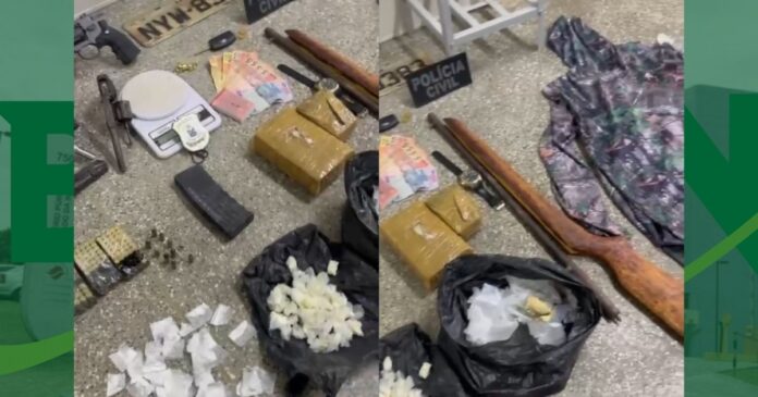 operacao-da-policia-prende-integrante-de-faccao-em-ilheus;-criminoso-armazenava-armas-e-municoes