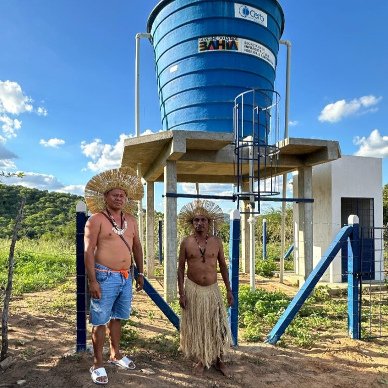 Água potável chega às comunidades indígenas de 21 municípios baianos