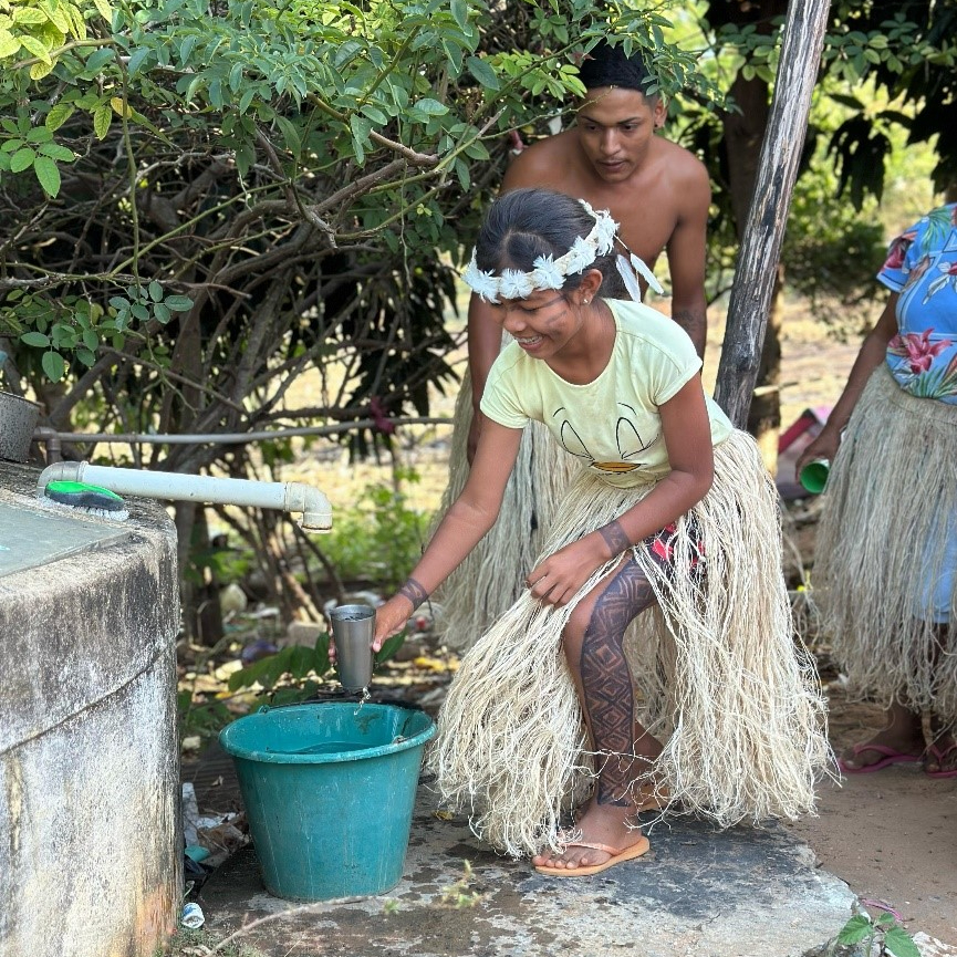 Água potável chega às comunidades indígenas de 21 municípios baianos 1 Aldeia Canta Galo E28093 Municipio de Banzae
