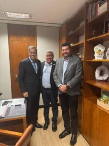 Zico e Marcinho Oliveira em Brasilia