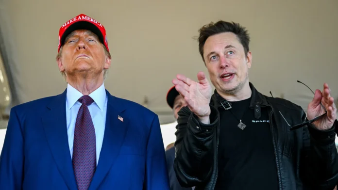 voce-pode-ficar-o-quanto-quiser,-diz-trump-a-musk,-que-se-afasta-de-washington