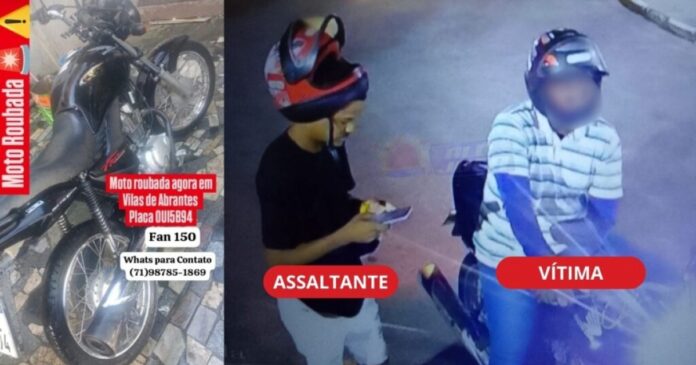homem-armado-se-passa-por-passageiro-em-viagem-por-aplicativo-e-rouba-moto-em-lauro-de-freitas