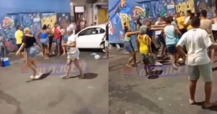 video:-briga-entre-mulheres-termina-em-tumulto-generalizado-no-alto-do-peru,-em-salvador