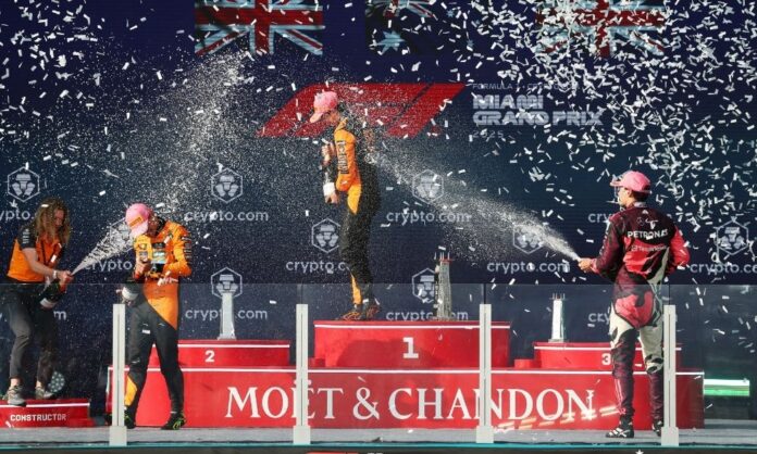 oscar-piastri-vence-gp-de-miami-de-formula-1;-bortoleto-abandona