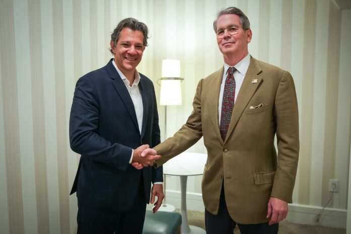 haddad-diz-que-secretario-do-tesouro-dos-eua-‘demonstrou-abertura-importante-para-o-dialogo’