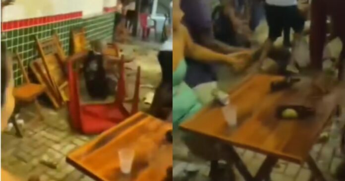 video:-grupo-troca-socos-em-evento-de-cavalgada-em-maragogipe