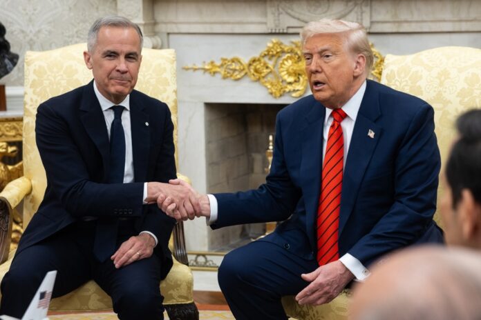 carney-rebate-provocacao-de-trump-na-casa-branca-e-diz-que-o-canada-‘nunca-estara-a-venda’