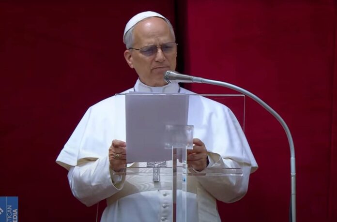 papa-leao-xiv-conduz-oracao-regina-caeli-e-faz-apelo-por-paz-no-mundo