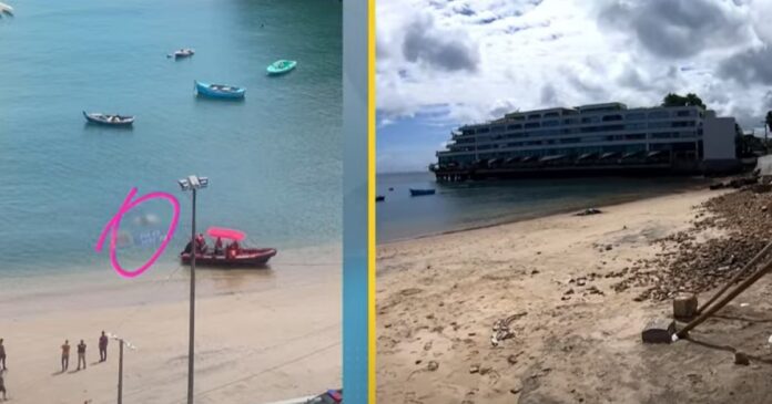 corpo-e-encontrado-no-mar-da-praia-da-preguica,-em-salvador
