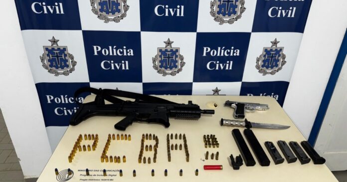 acusado-de-violencia-contra-mulher,-homem-tem-armas-e-municoes-apreendidas-em-brejoes