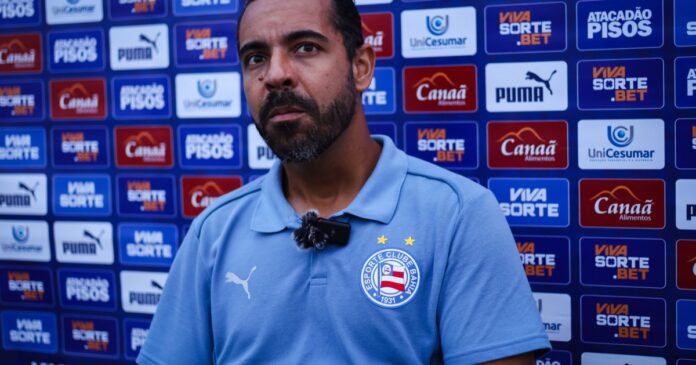 “melhoramos-na-eficiencia”:-felipe-freitas-destaca-evolucao-do-bahia-apos-triunfo-sobre-o-sport