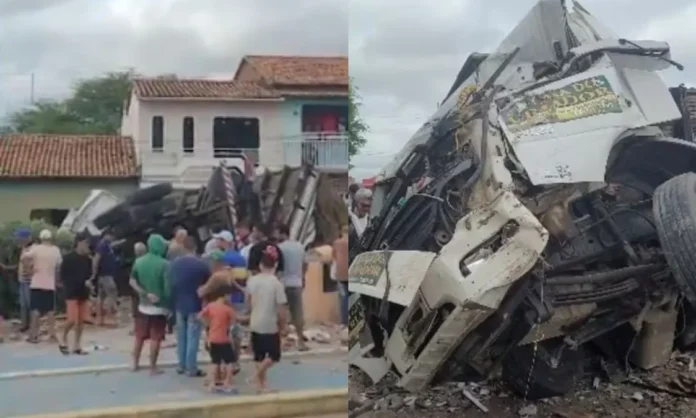 caminhao-perde-freio-e-causa-destruicao-em-cidade-do-interior-da-bahia