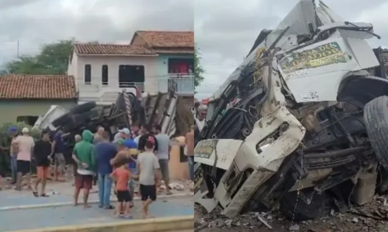 caminhao-perde-freio-e-causa-destruicao-em-cidade-do-interior-da-bahia