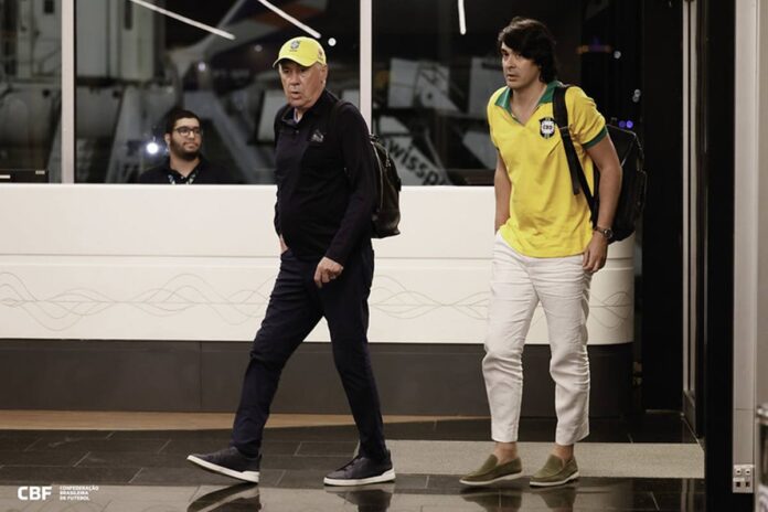 video:-veja-o-momento-em-que-o-tecnico-carlo-ancelotti-chega-ao-brasil