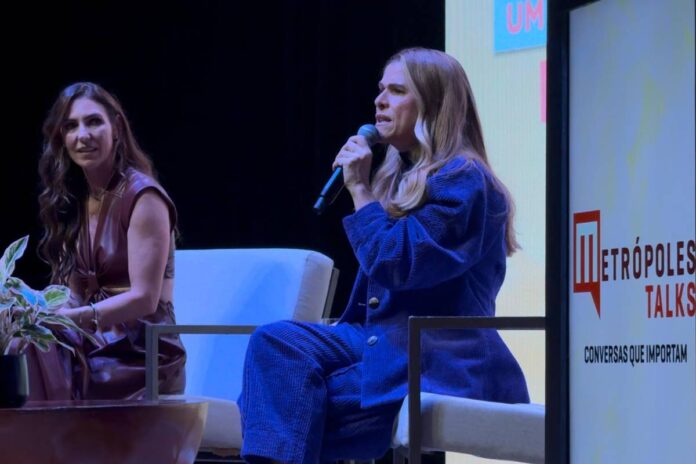ingrid-guimaraes-e-glenda-kozlowski-lotam-metropoles-talks-em-sp
