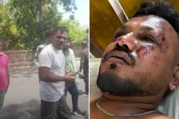 india:-video-mostra-suposto-sobrevivente-saindo-a-pe-de-aviao-que-caiu
