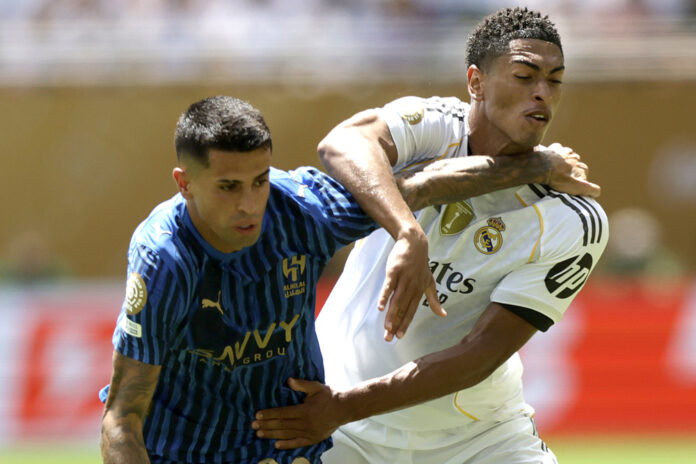 real-madrid-e-al-hilal-estreiam-no-mundial,-fazem-bom-jogo-e-terminam-empatados-no-calor-de-miami