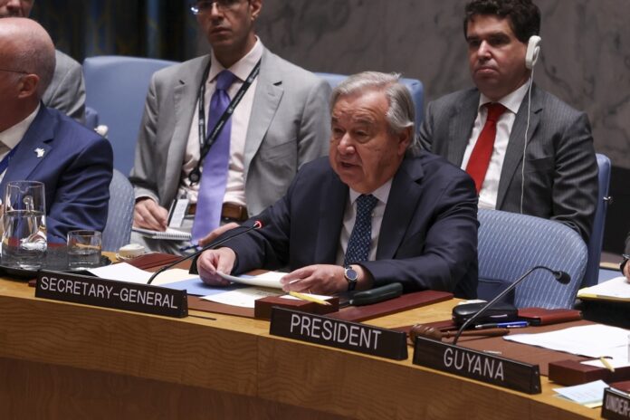 secretario-geral-da-onu-alerta-para-risco-de-escalada-global-da-guerra-entre-israel-e-ira-e-pede-‘chance-a-paz’