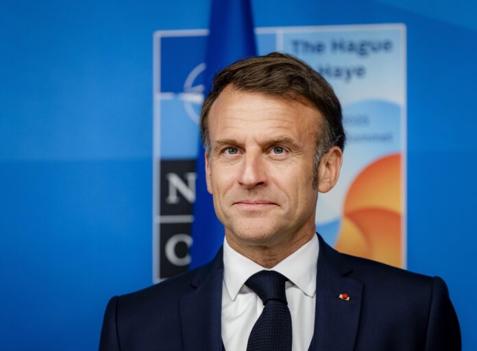 macron-celebra-otan,-mas-critica-guerra-comercial-entre-aliados