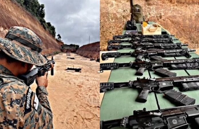 cipe/mata-atlantica-recebe-fuzis-arad-7-armamentos-moderno-para-enfrentamento-a-criminalidade-no-extremo-sul-da-bahia