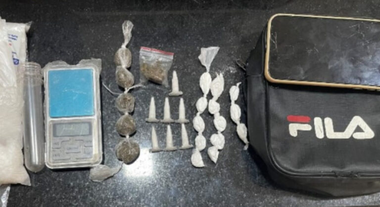 Polícia Militar apreende drogas e prende suspeito por tráfico em Eunápolis