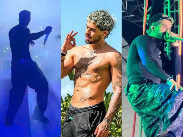 apos-termino,-ze-felipe-passa-a-sensualizar-no-palco-e-interagir-mais