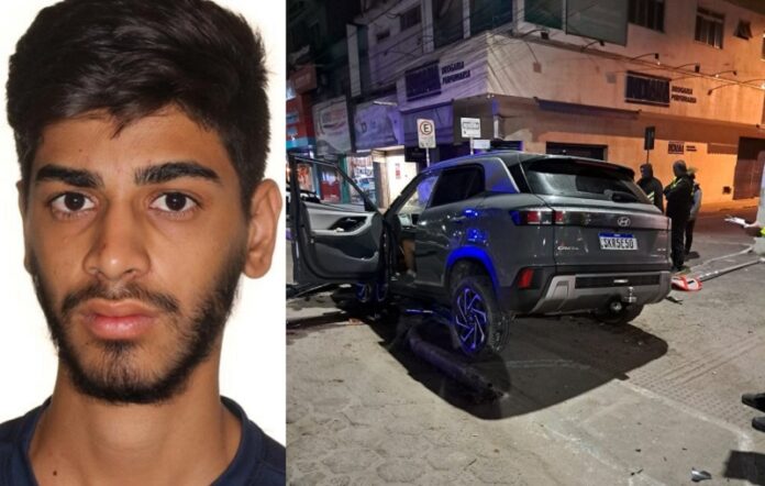 acidente-fatal-no-centro-de-teixeira-de-freitas:-cigano-de-20-anos-morre-apos-multiplas-colisoes