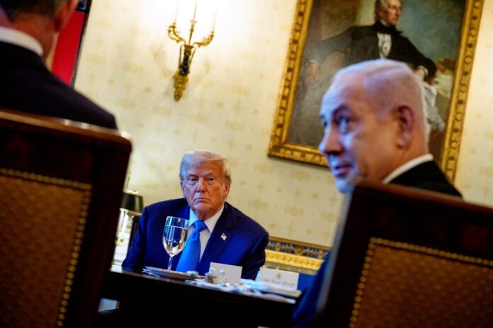 netanyahu-revela-que-falou-com-trump-sobre-libertacao-dos-refens-e-‘eliminacao’-do-hamas-em-gaza