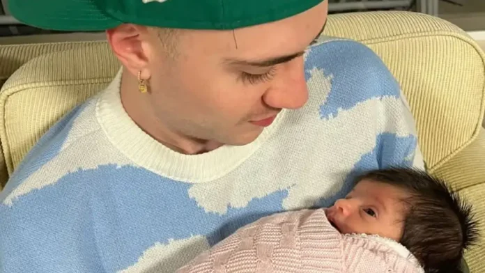 leo-picon-anuncia-ser-pai-apos-postar-foto-com-bebe-no-colo