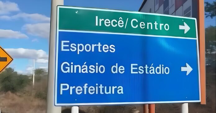 video:-placa-de-sinalizacao-com-erro-gramatical-chama-atencao-em-irece
