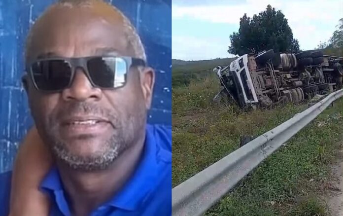 caminhoneiro-morre-apos-tombamento-de-carreta-na-br-101-entre-itabela-e-itamaraju