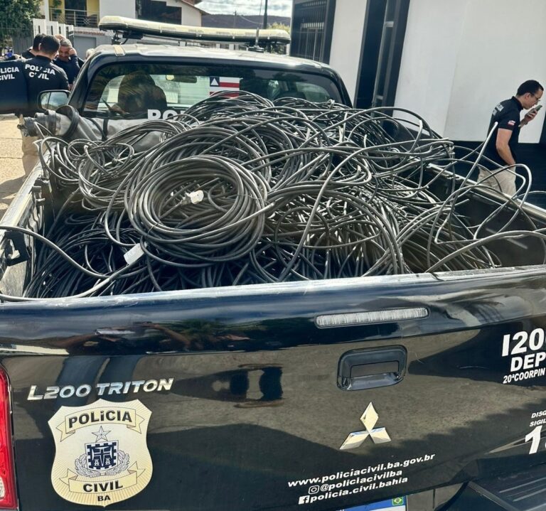 policia-recupera-2-mil-metros-de-fios-eletricos-furtados-de-prefeitura-de-brumado;-ex-servidor-e-acusado-de-crime