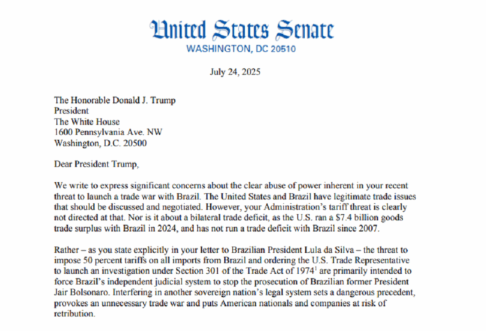 senadores-democratas-dos-eua-acusam-trump-de-abuso-de-poder-por-tarifas-contra-o-brasil