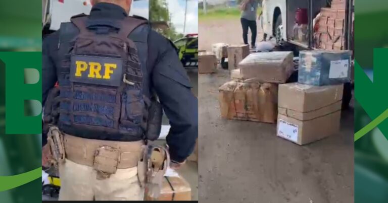 video:-prf-prende-tres-mulheres-e-apreende-mais-de-71-kg-de-maconha-em-onibus-em-feira-de-santana