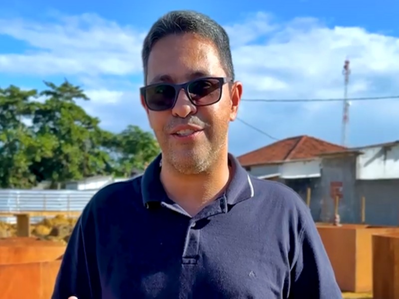 Obra da nova UBS avança em Caravelas e promete melhorar atendimento à população 4 Obras em Caravelas 3