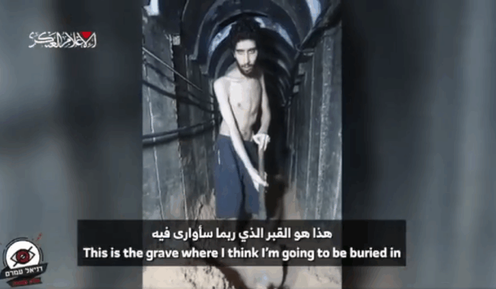 refem-israelense-aparece-cavando-a-propria-cova-em-video-divulgado-pelo-hamas