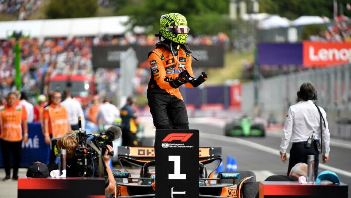 norris-vence-gp-da-hungria-de-f1-em-nova-dobradinha-da-mclaren;-bortoleto-e-6o