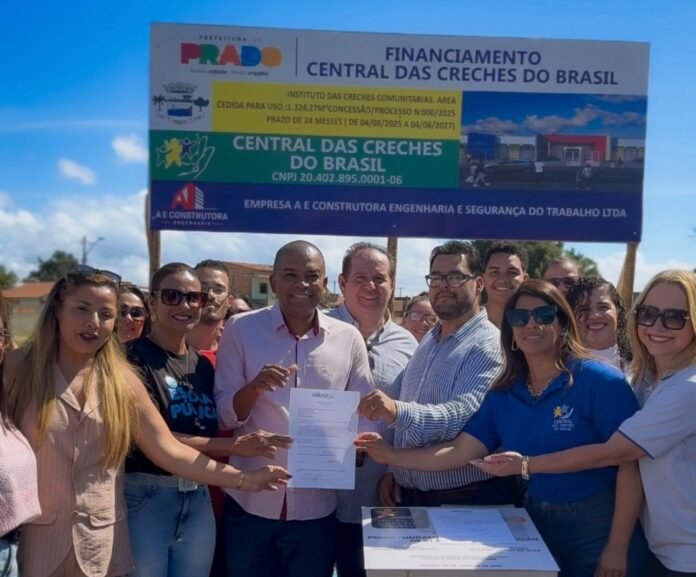 prefeitura-de-prado-assina-ordem-de-servico-para-construcao-de-nova-creche-modelo-no-bairro-sao-bras