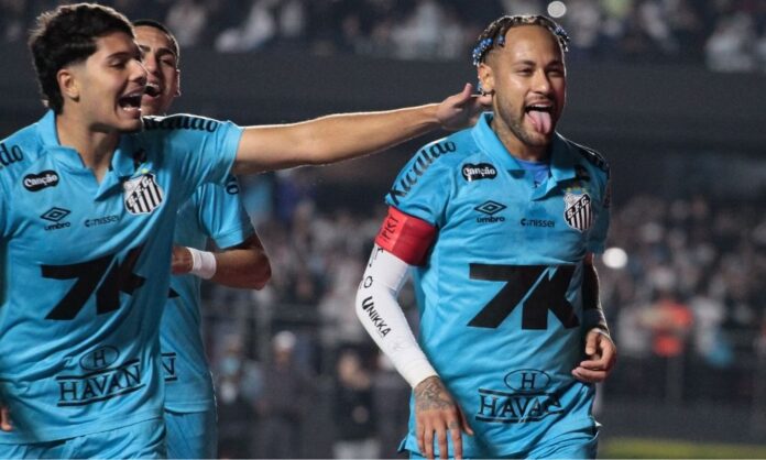 com-brilho-de-neymar,-santos-bate-juventude-por-3-a-1-e-sai-da-zona-de-queda
