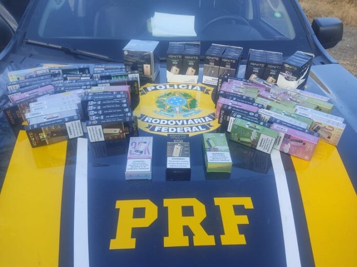 prf-apreende-100-cigarros-eletronicos-levados-em-onibus-que-passava-por-jequie