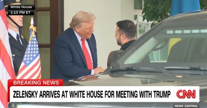 “todos-querem-o-fim-da-guerra”,-diz-trump-em-reuniao-com-zelenski-na-casa-branca