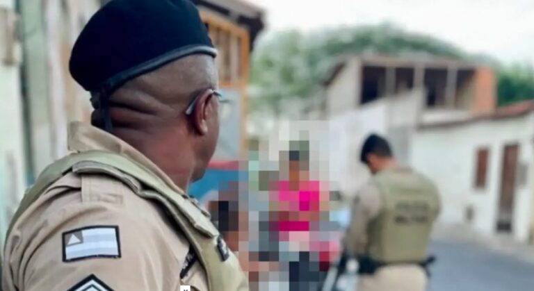 homem-e-preso-em-flagrante-apos-ameacar-esposa-e-filha-em-feira-de-santana