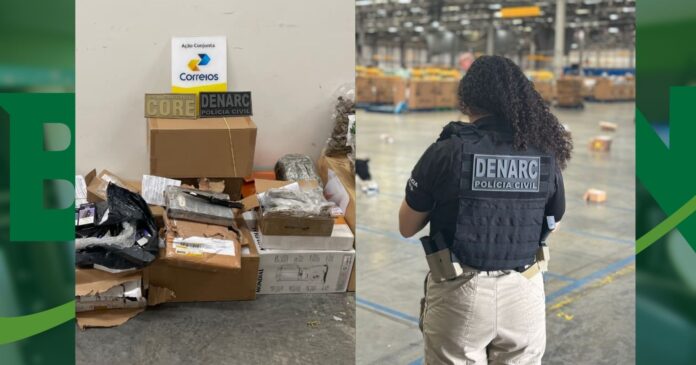 policia-civil-apreende-drogas-e-cigarros-eletronicos-em-operacao-com-os-correios-em-salvador