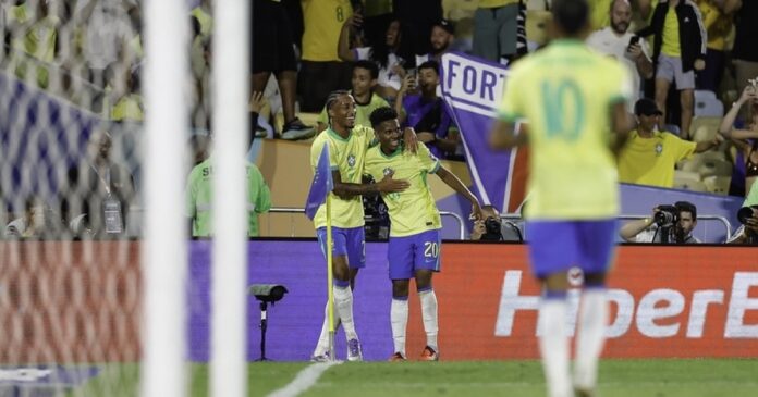 com-golaco-de-estevao,-brasil-vence-chile-em-jogo-tranquilo-das-eliminatorias