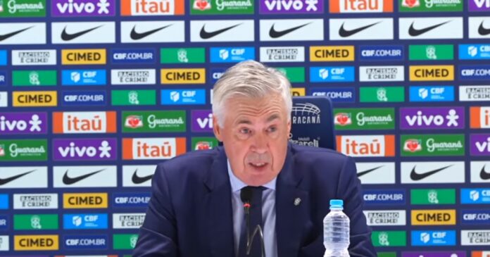 ancelotti-elogia-atuacao-do-brasil-e-clima-no-maracana-apos-vitoria-sobre-o-chile:-“futebol-com-intensidade”