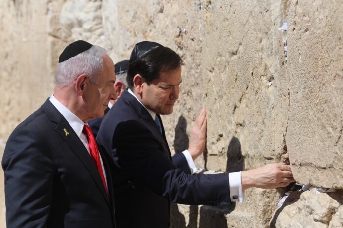 netanyahu-visita-muro-das-lamentacoes-com-rubio-e-diz-que-alianca-entre-israel-e-eua-‘nunca-foi-tao-forte’